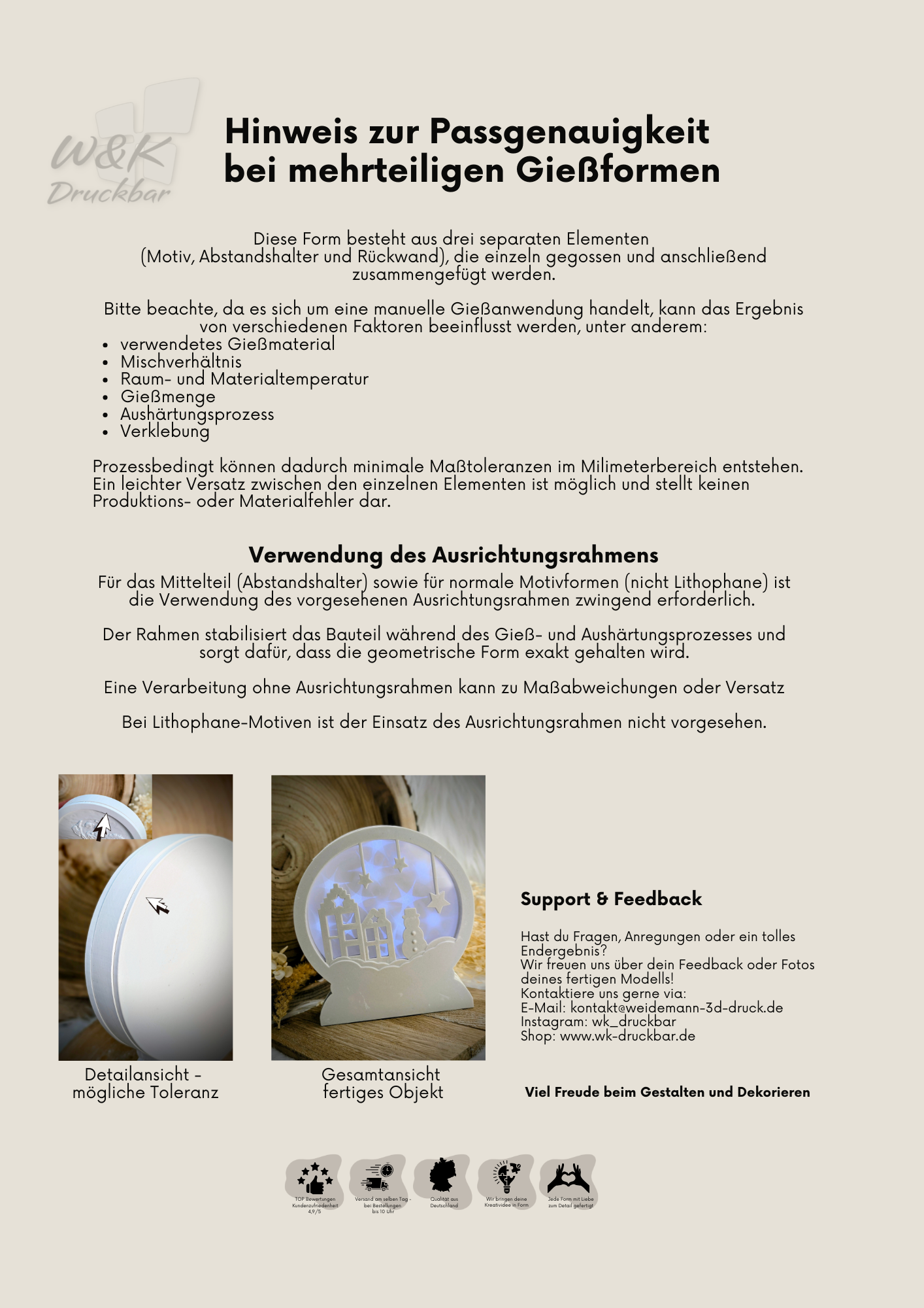 Loop Lampe/ Akela der Mondwächter / Premium-Qualität