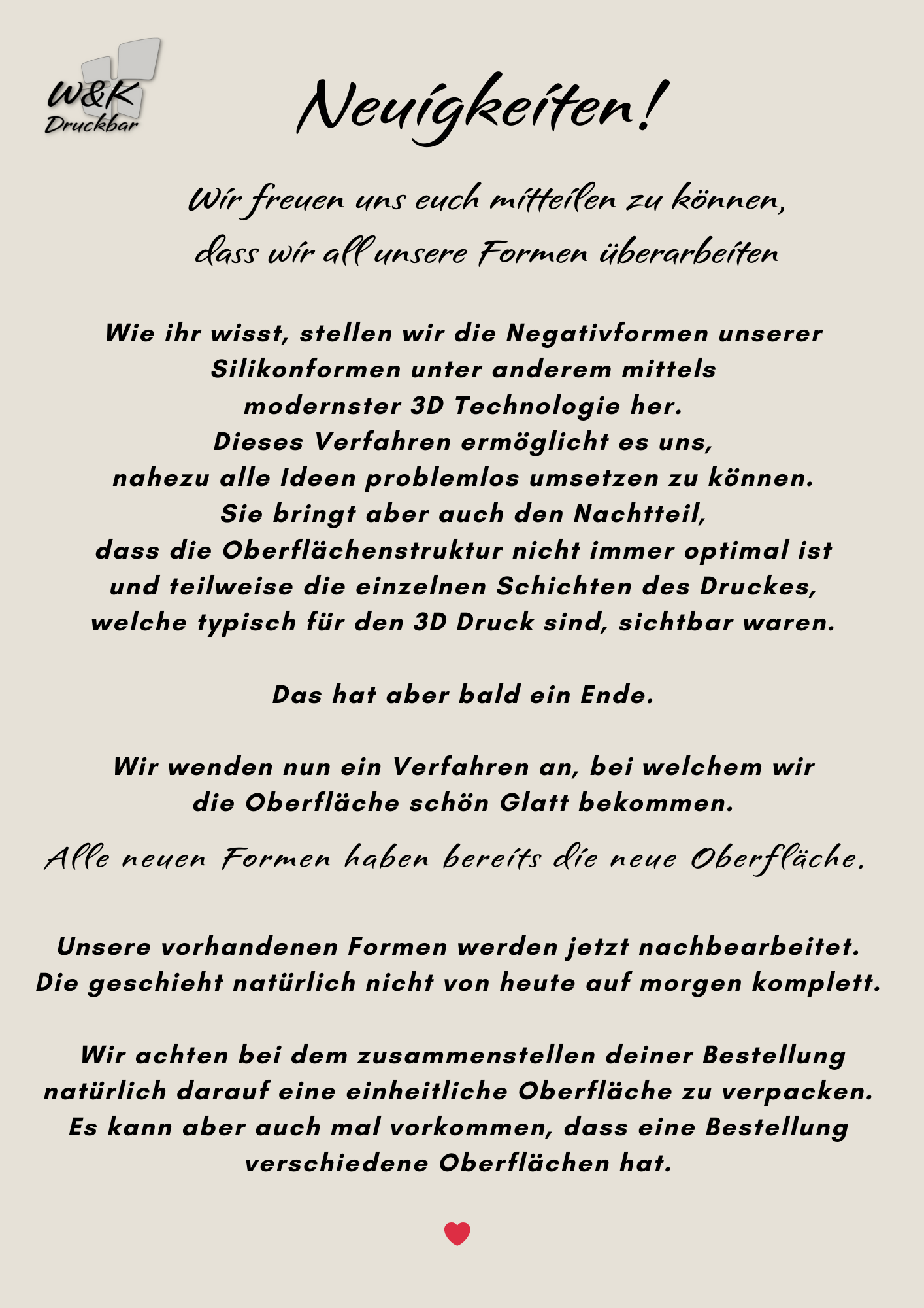 B-Ware Silikonform Loop / Aufhänger für Einschieber