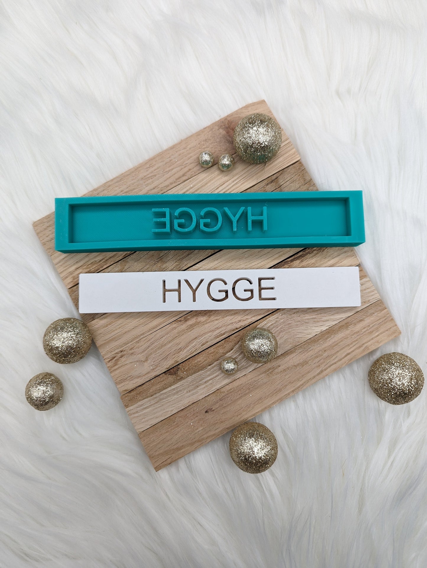 Klötzchen Gießform / HYGGE / Silikonform für Klötzchen /160x22x8 mm / Silikon Klötzchen Gießform /Gießform Klötzchen