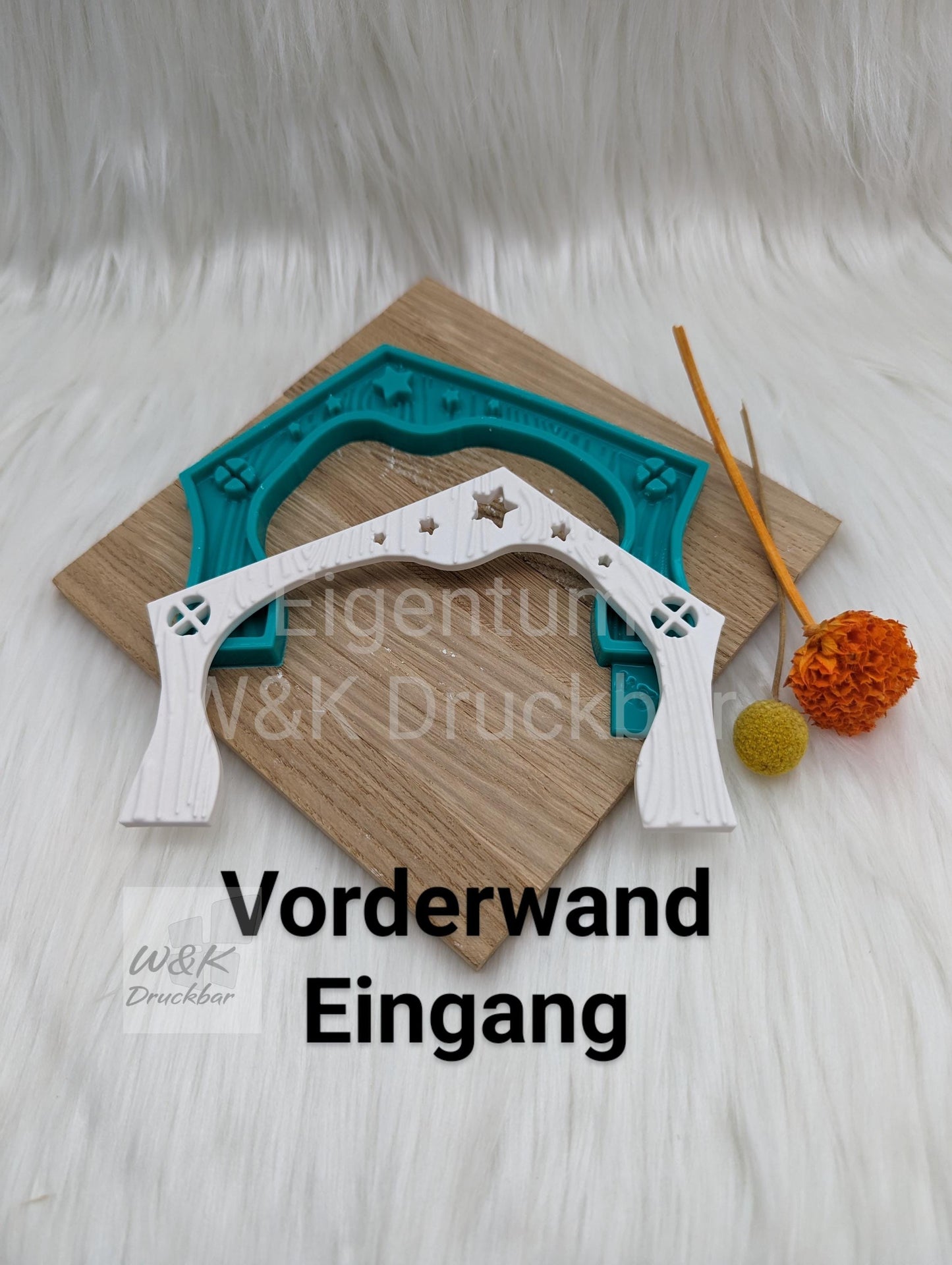 Silikonform Krippenhaus V3 / Krippenspiel / Krippe / Weihnachtsdeko / Raysin / Silikonform