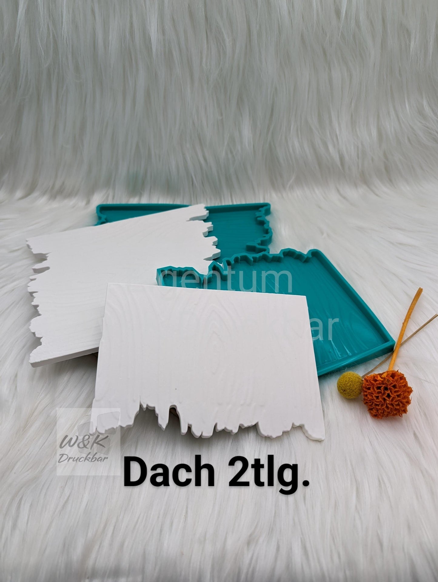 Silikonform Krippenhaus V3 / Krippenspiel / Krippe / Weihnachtsdeko / Raysin / Silikonform