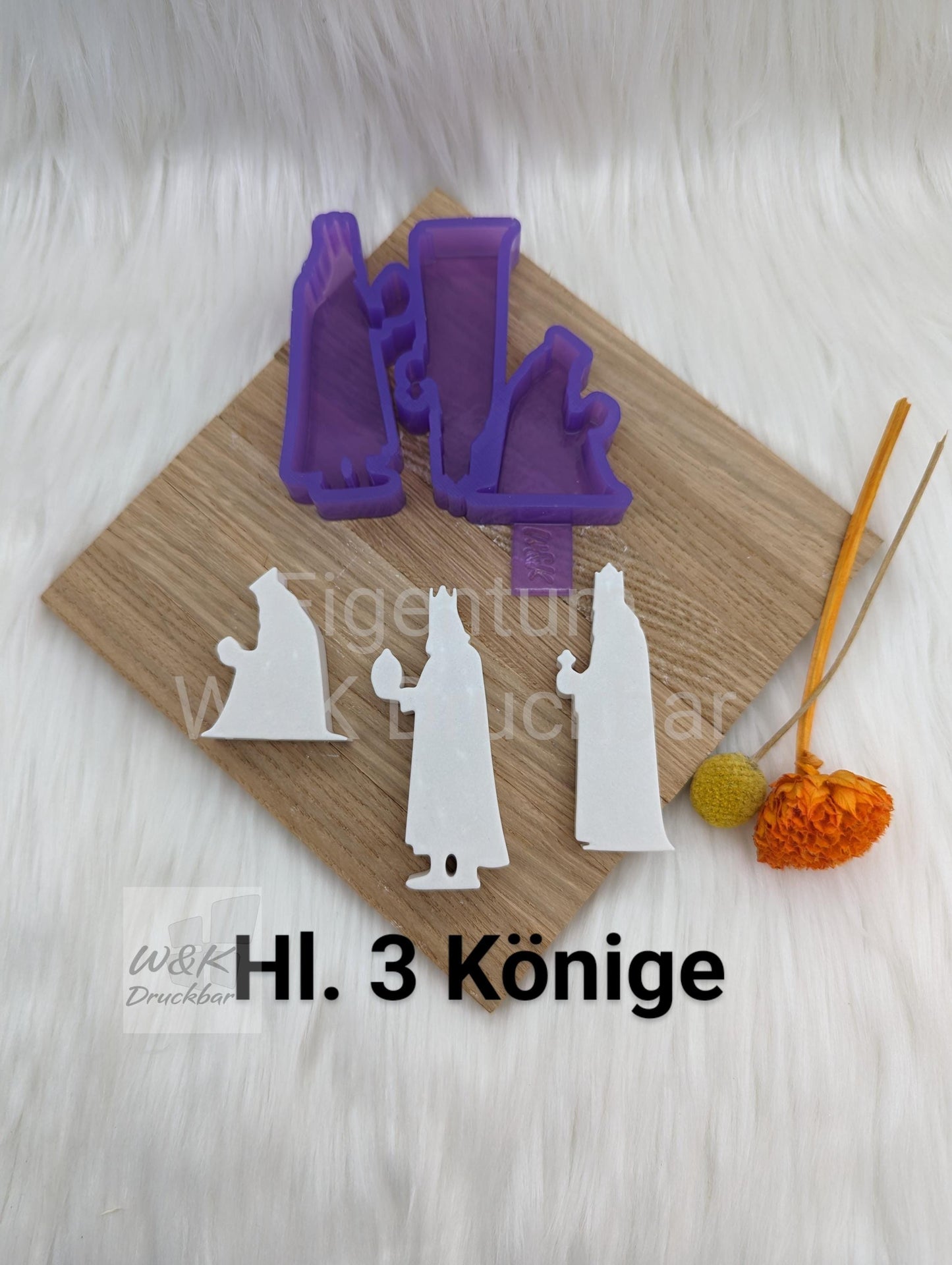 Silikonform Krippenhaus V3 / Krippenspiel / Krippe / Weihnachtsdeko / Raysin / Silikonform