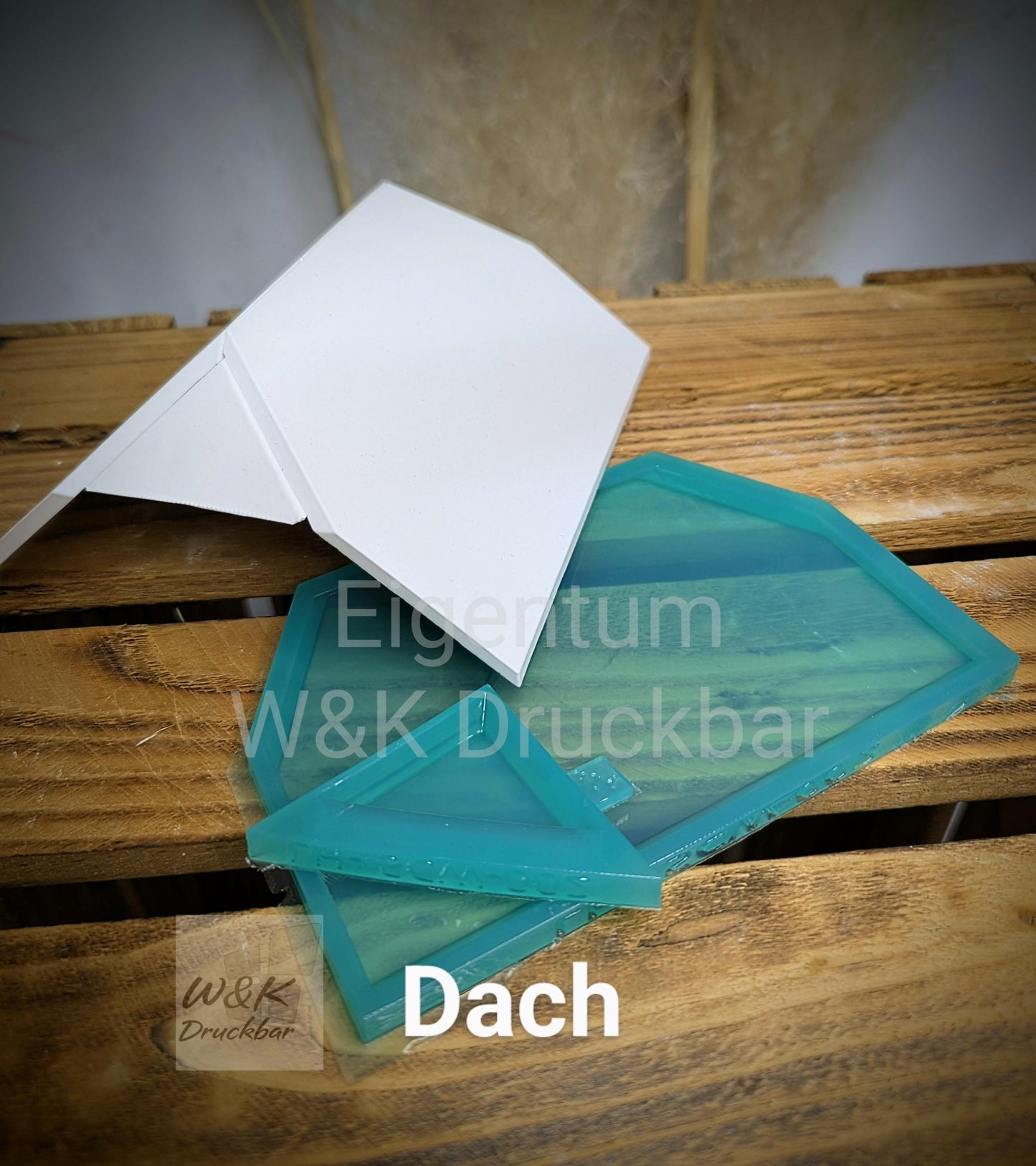 Silikonformen für Schwarzwald Häuschen / Walmdach / Lichthaus / Raysin / Silikonform