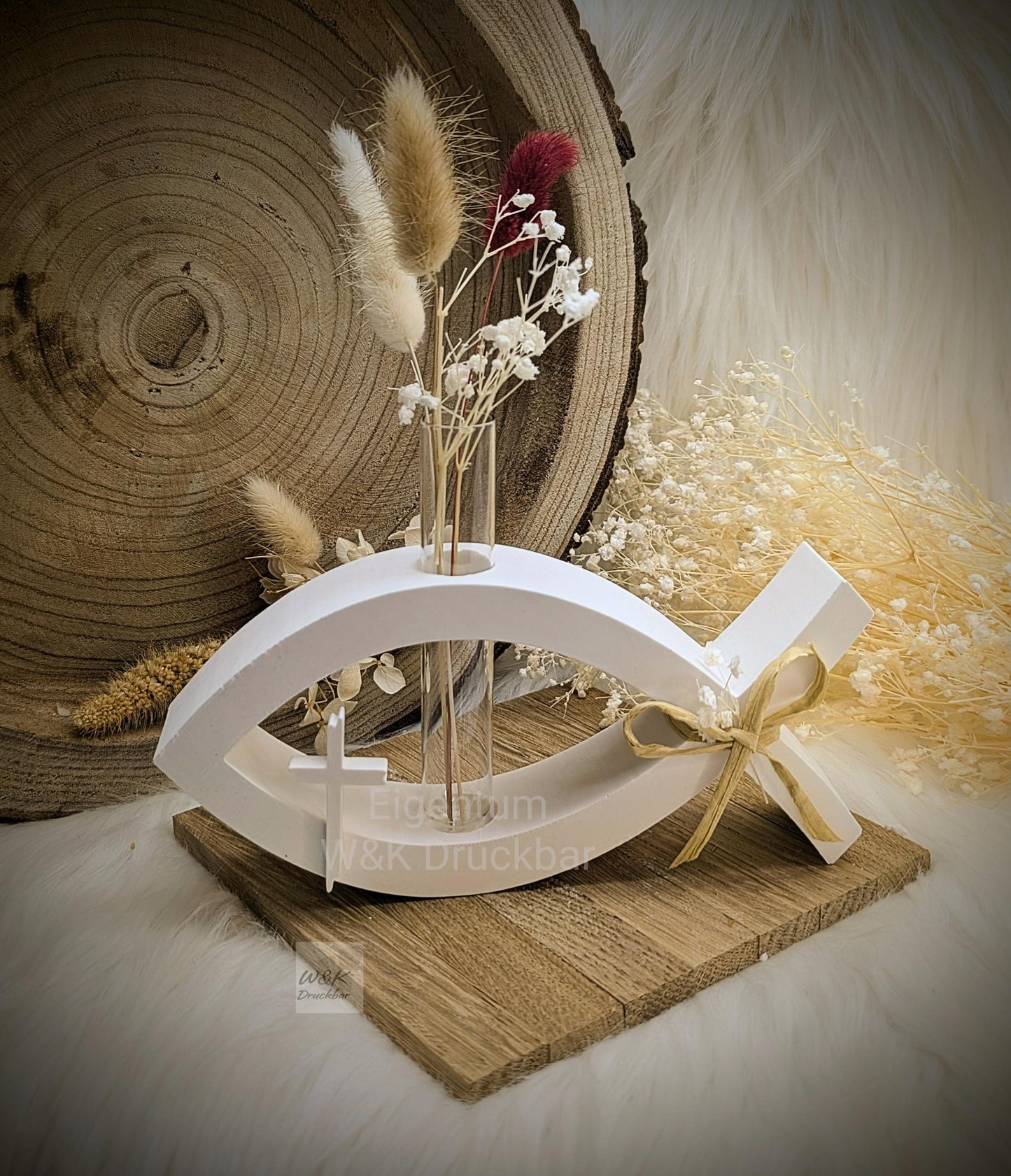 Silikonform Fisch für Reagenzglas