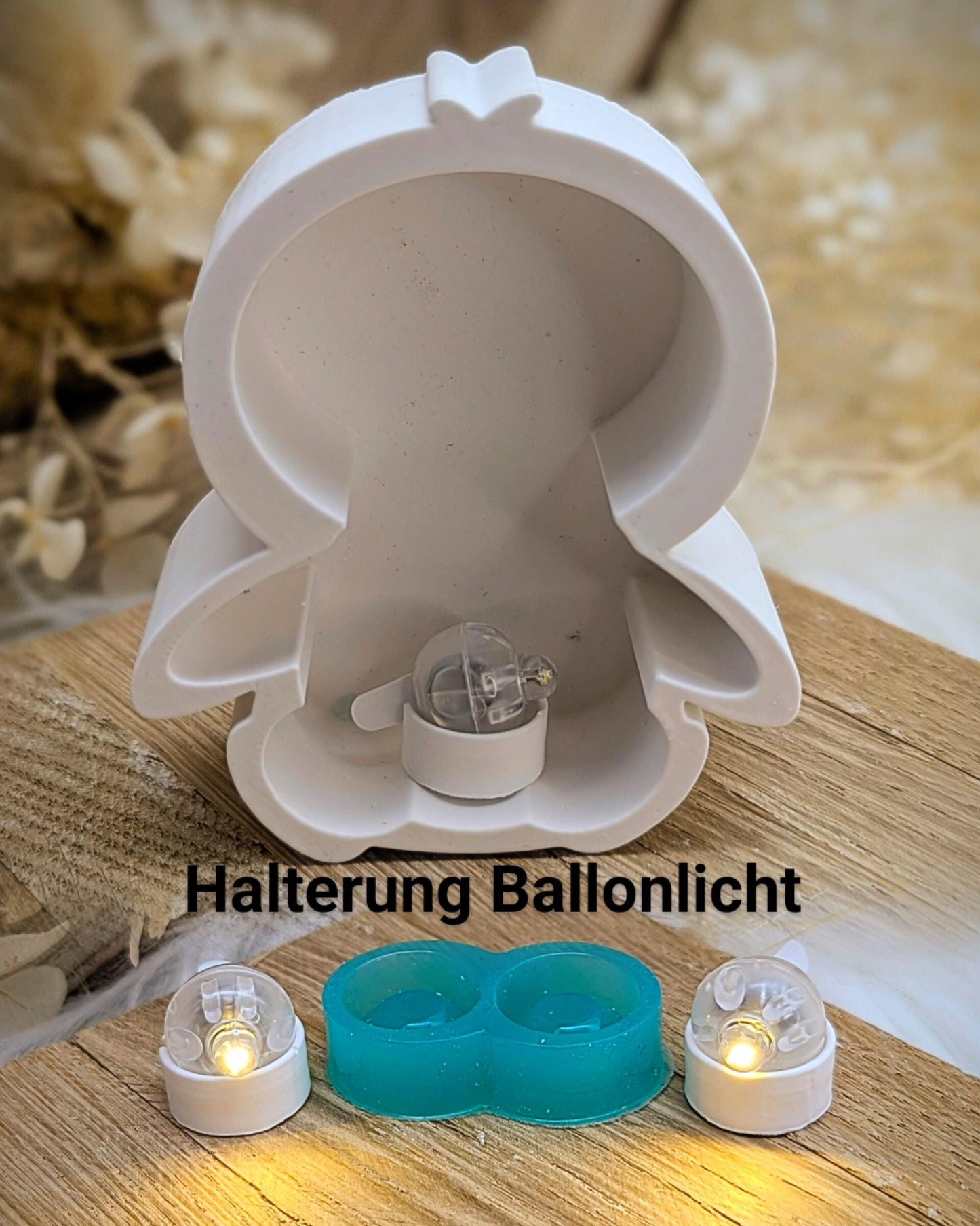Silikonform für Leuchtfigur Elefant / Raysin / Silikonform