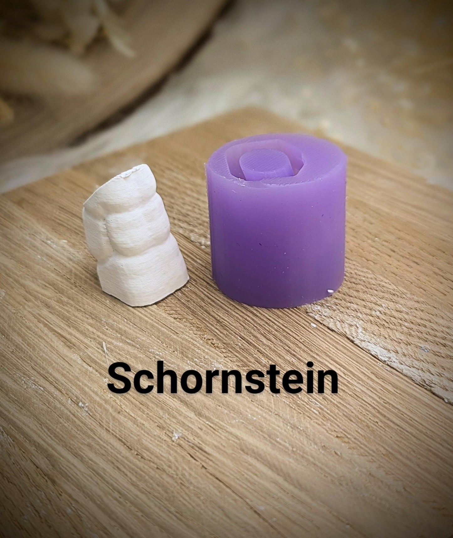 Silikonform Lichthaus Kaminchen / Räucherhaus / Miniatur / Gießform / Raysin / Silikonform