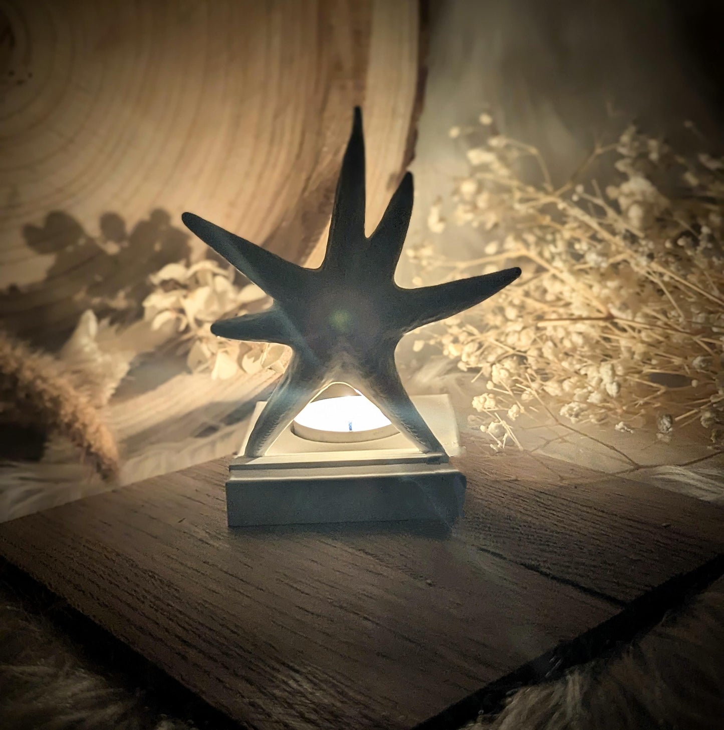 Silikonform Seestern für Einschieber / Unterwasser / Teelichthalter / Einschieber / Raysin / Silikonform