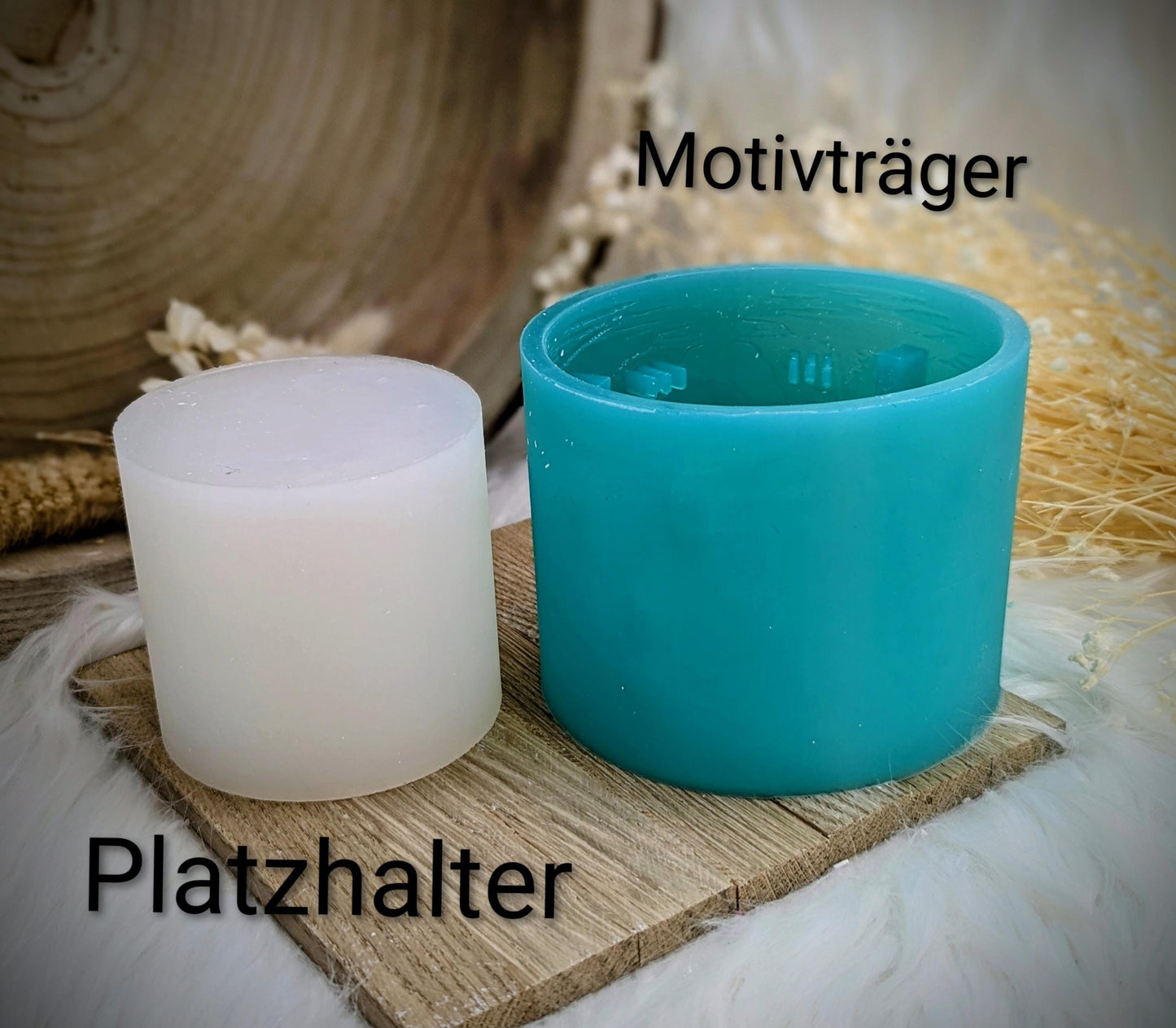 Silikonform für Lichtkranz V3/ Küstenglanz / V3 / Lichthaus / mit Boden / Raysin / Silikonform