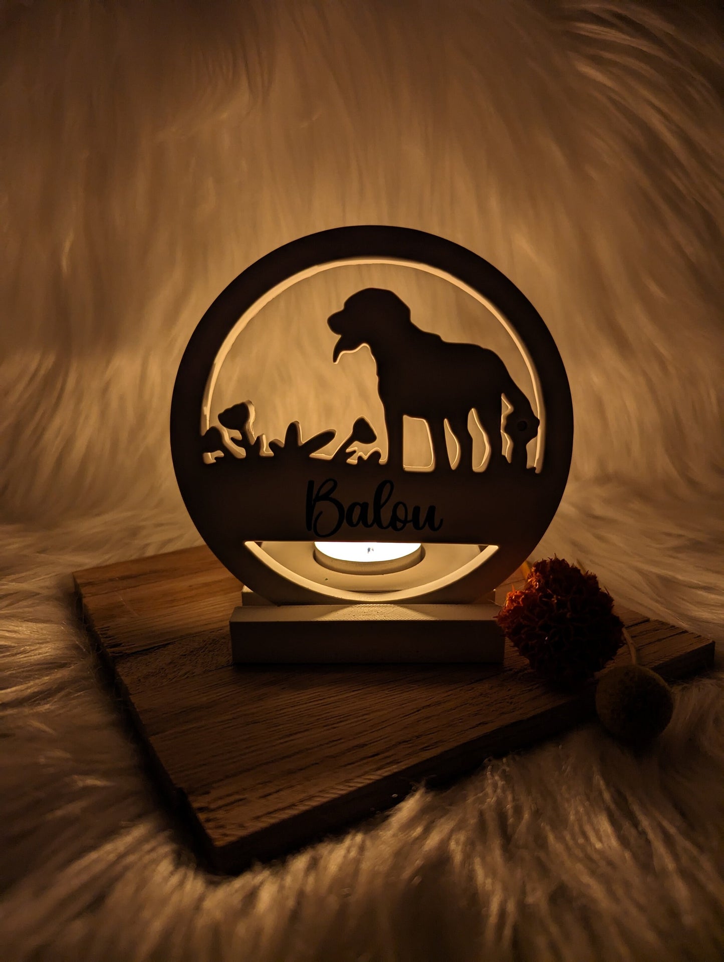 Silikonform Aufhänger Hund / Namensschild / Kranz / Türkranz / Gießform / Raysin / Silikonform