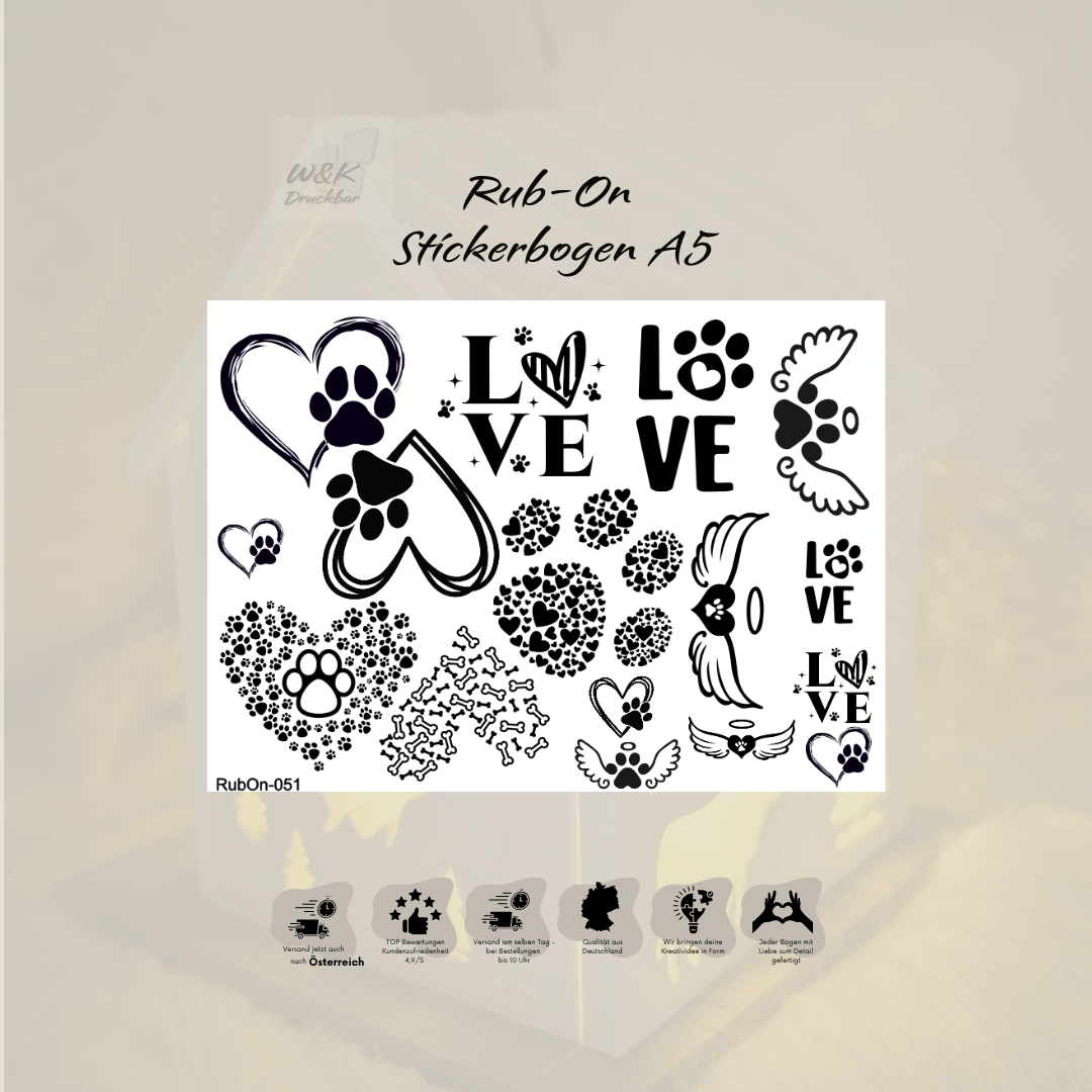 Silikonform für Schale / Wuff & Wow