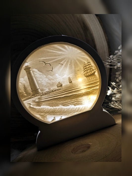 Loop Lampe/ Küstenlicht#2 / Premium-Qualität