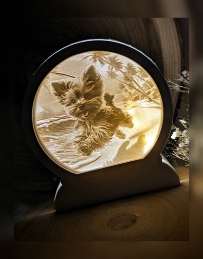 Loop Lampe/ Gismo / Yorkshire Terrier / Premium-Qualität