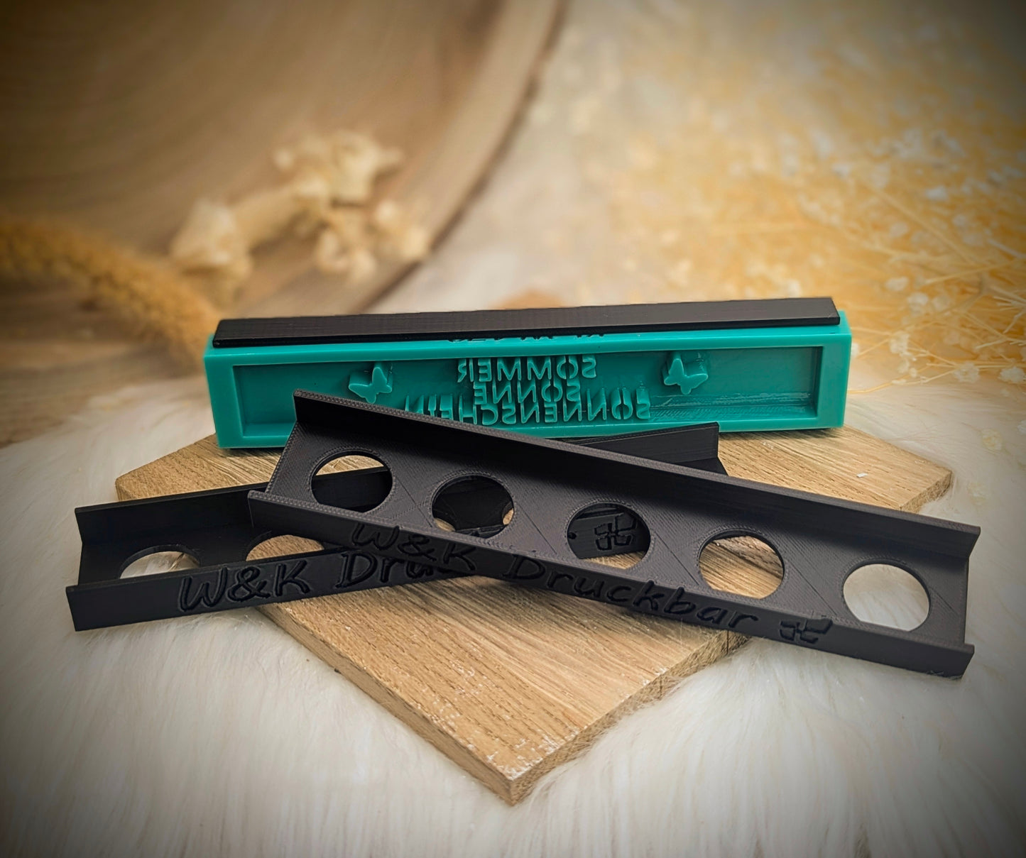Rahmen für Klötzchen Gießform von W&K Druckbar / Stabilisierungsrahmen / Silikonform / Rahmen für Silikonform
