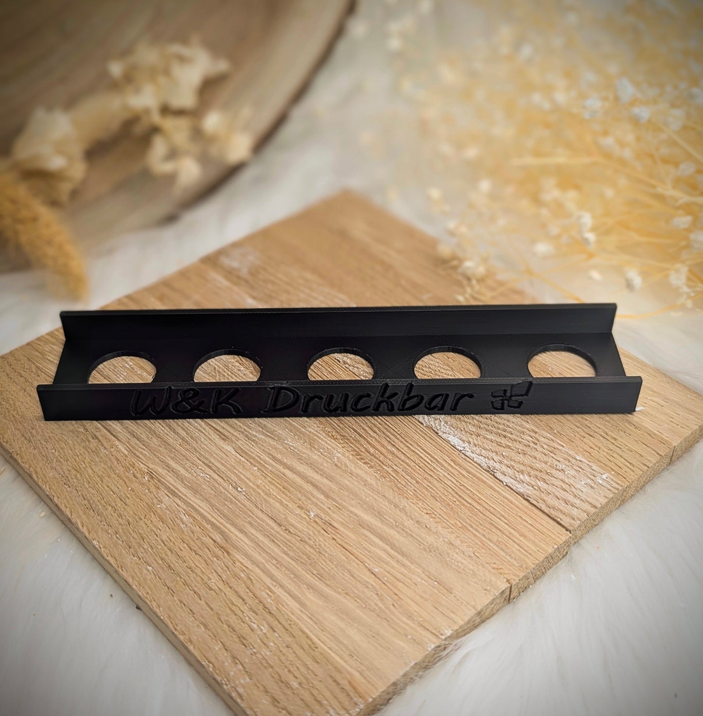 Klötzchen Gießform / Liebe / Holzoptik
