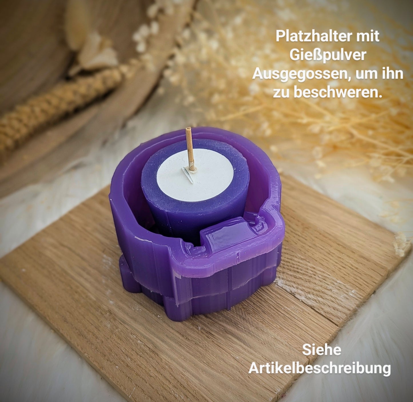 Silikonform Räucherhaus "Kaminchen" / Lichthaus
