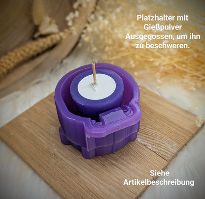 Silikonform Räucherhaus "Kaminchen" / Lichthaus