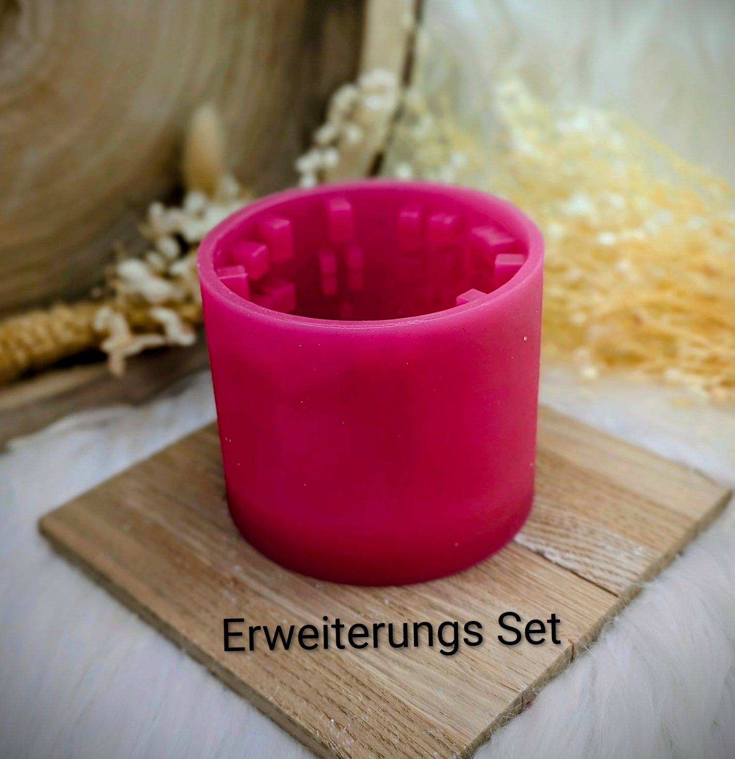 Silikonform für Lichtkranz V3 / Stadt im Sternenlicht