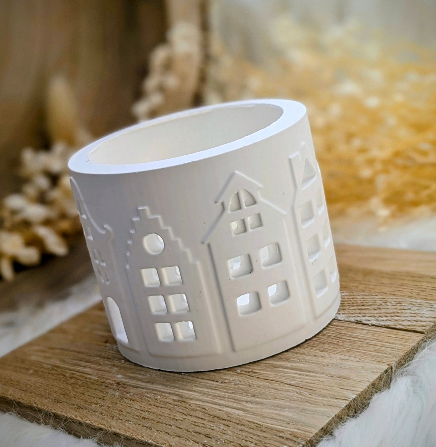 Silikonform für Lichtkranz V3 / Altstadthäuser