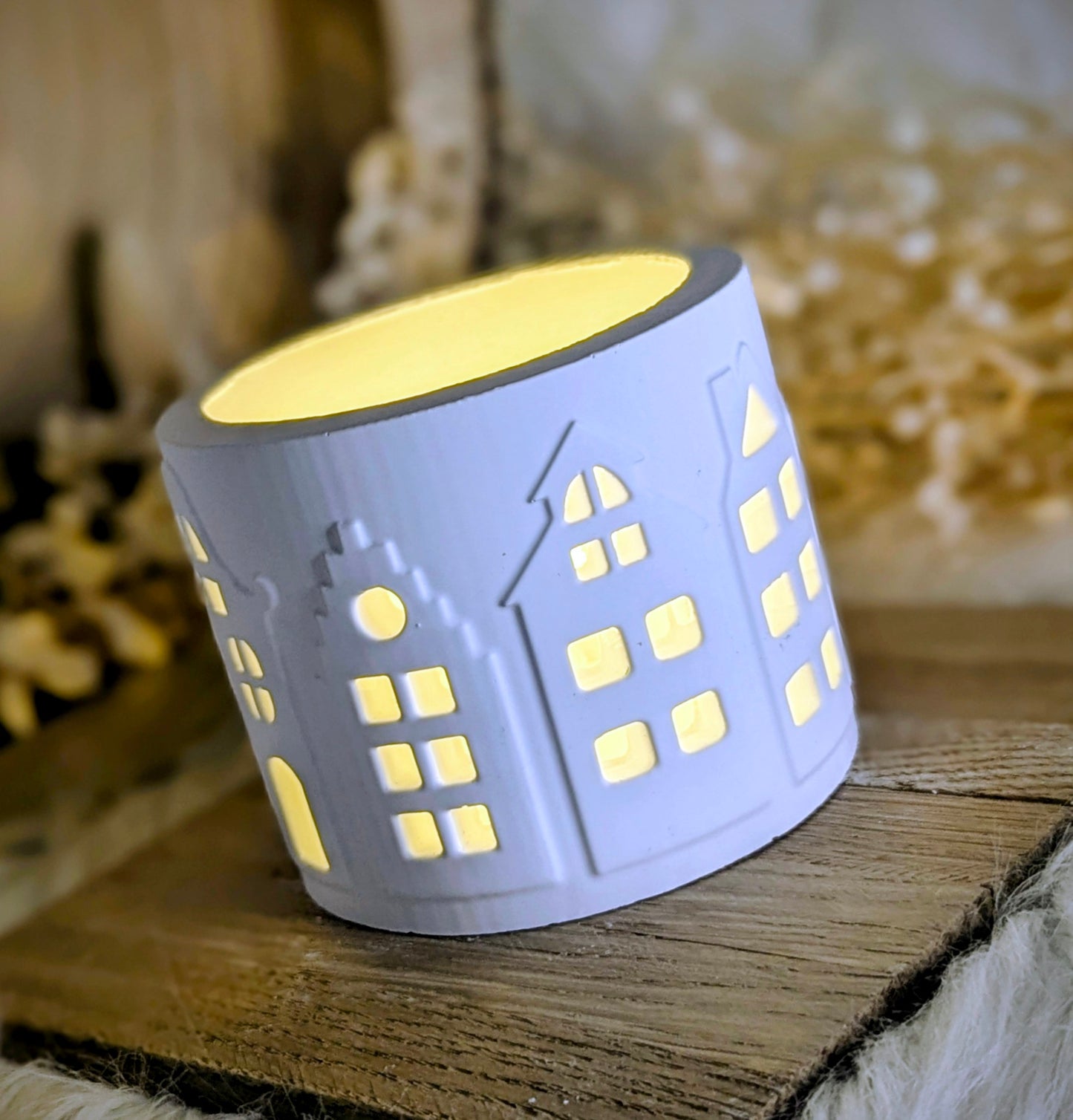 Silikonform für Lichtkranz V3 / Altstadthäuser