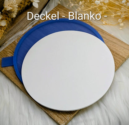 Silikonform Deckel für Schale / Blanko