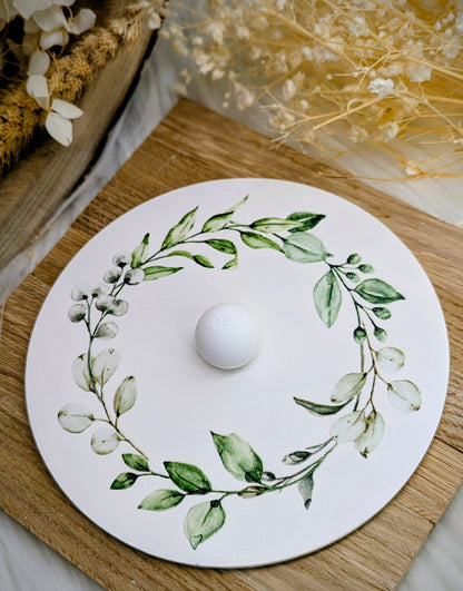 RubOn Sticker / Eukalyptus Kränze / A4 Bogen / Randlos