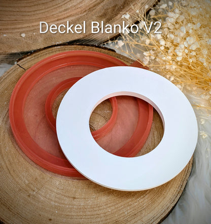 Silikonform Deckel für Schale / Blanko