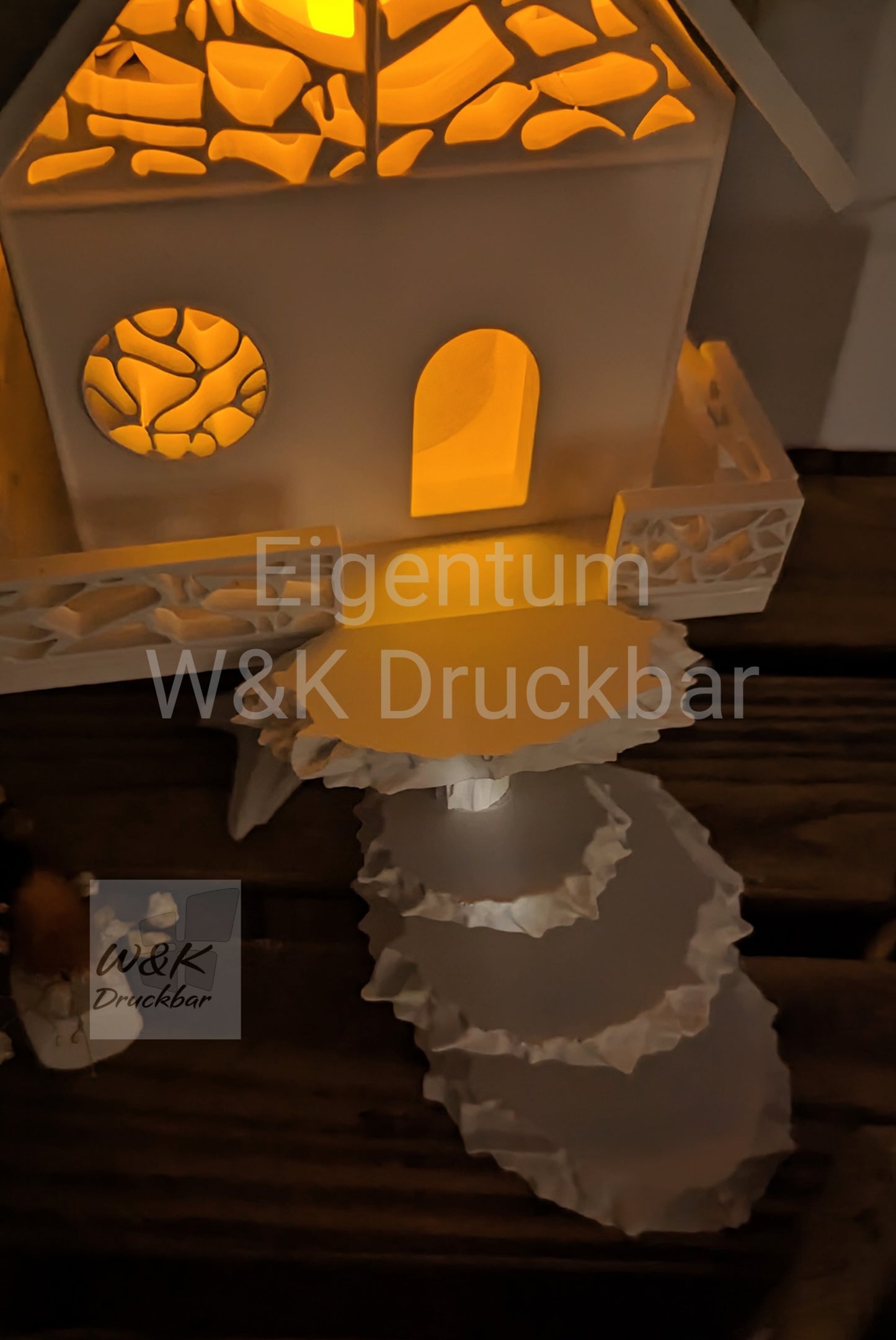 Silikonform für Baumhaus Lichthaus
