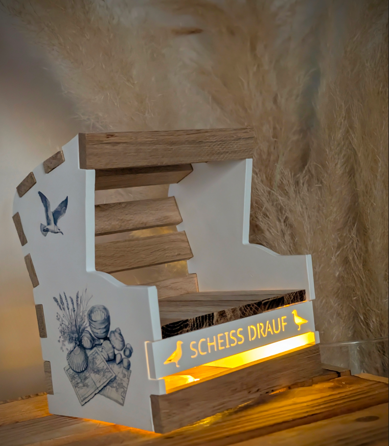 Silikonform Strandkorb