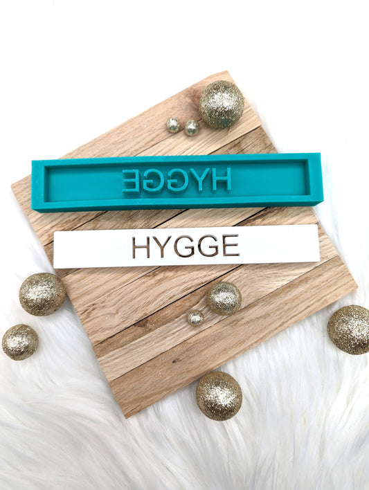 Klötzchen Gießform / HYGGE / Silikonform für Klötzchen /160x22x8 mm / Silikon Klötzchen Gießform /Gießform Klötzchen