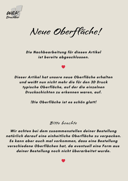 Silikonform Halterung Reagenzglas mit Öffnung für Einschieber / Halterung mit Öffnung für Reagenzglas / Reagenzglas / Raysin / Silikonform