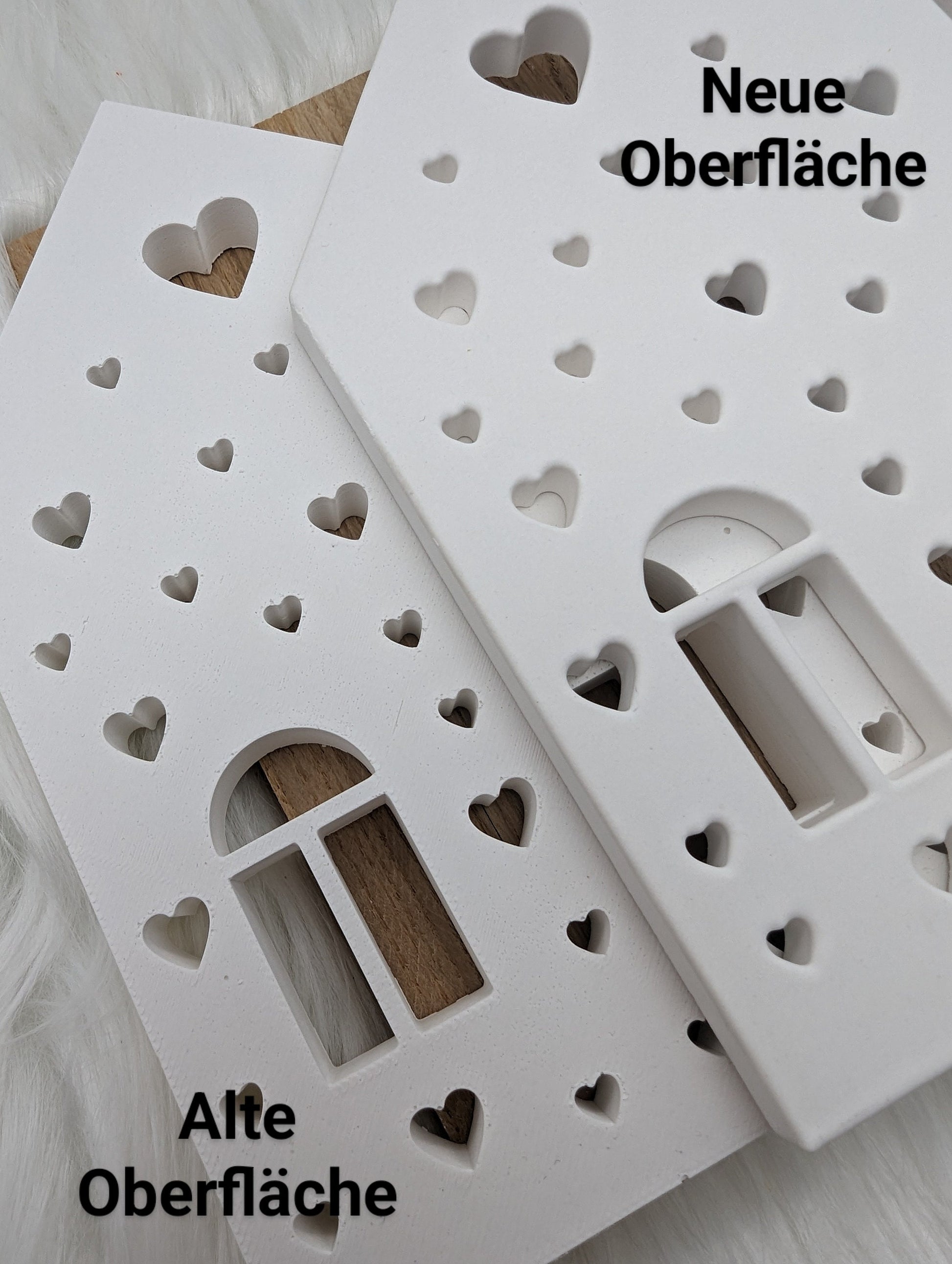 Silikonform für Lichthäuschen Lithophane / Ostern / Standarthaus / Lichthaus mit Dach / Raysin / Silikonform