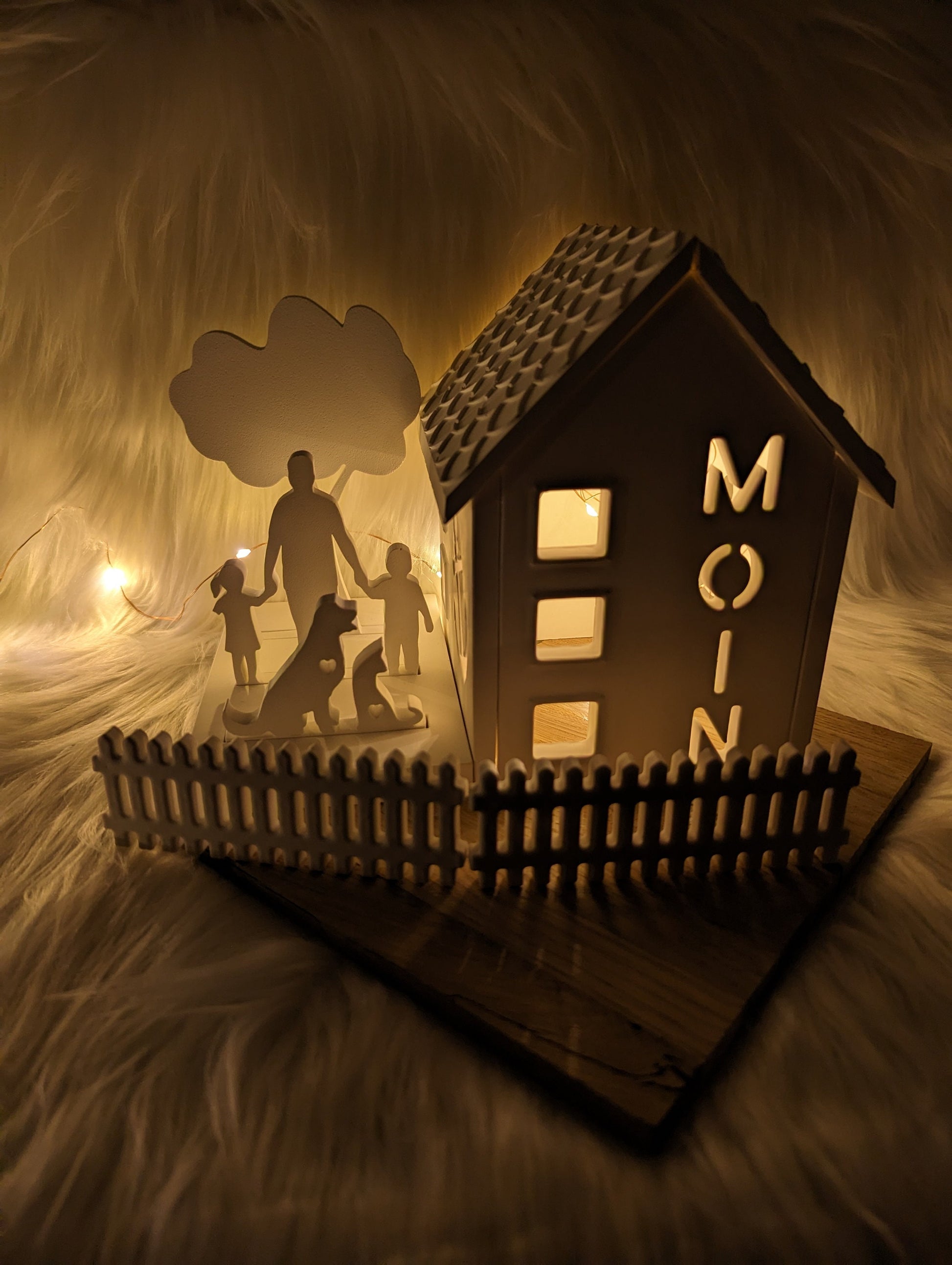 Gießform Gartenzaun / Zaun / Element / Miniatur / Gehege / Raysin