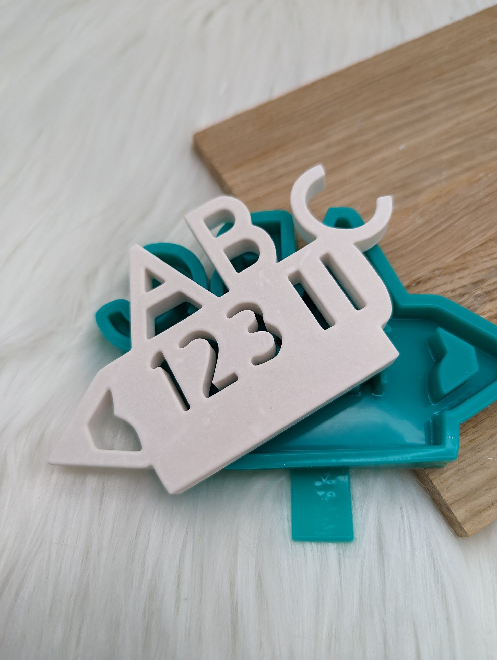 Silikonform Bleistift für Einschieber / Einschulung / Teelichthalter / Einschieber / Raysin / Silikonform