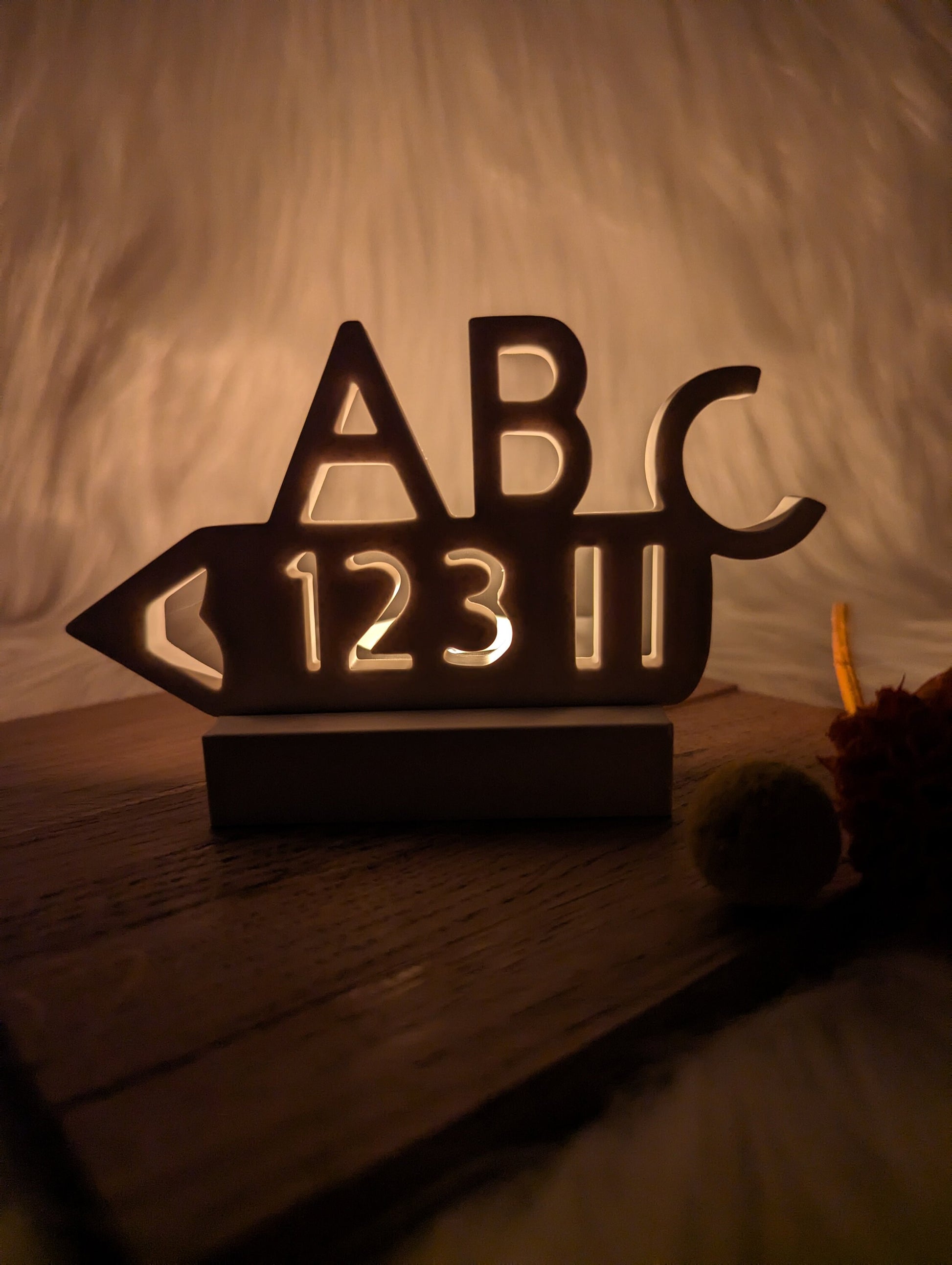 Silikonform Bleistift für Einschieber / Einschulung / Teelichthalter / Einschieber / Raysin / Silikonform