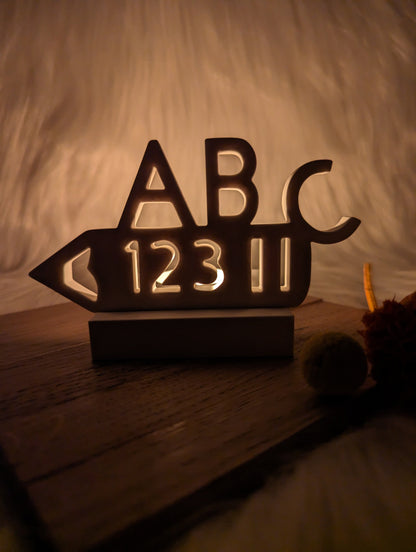 Silikonform Bleistift für Einschieber / Einschulung / Teelichthalter / Einschieber / Raysin / Silikonform