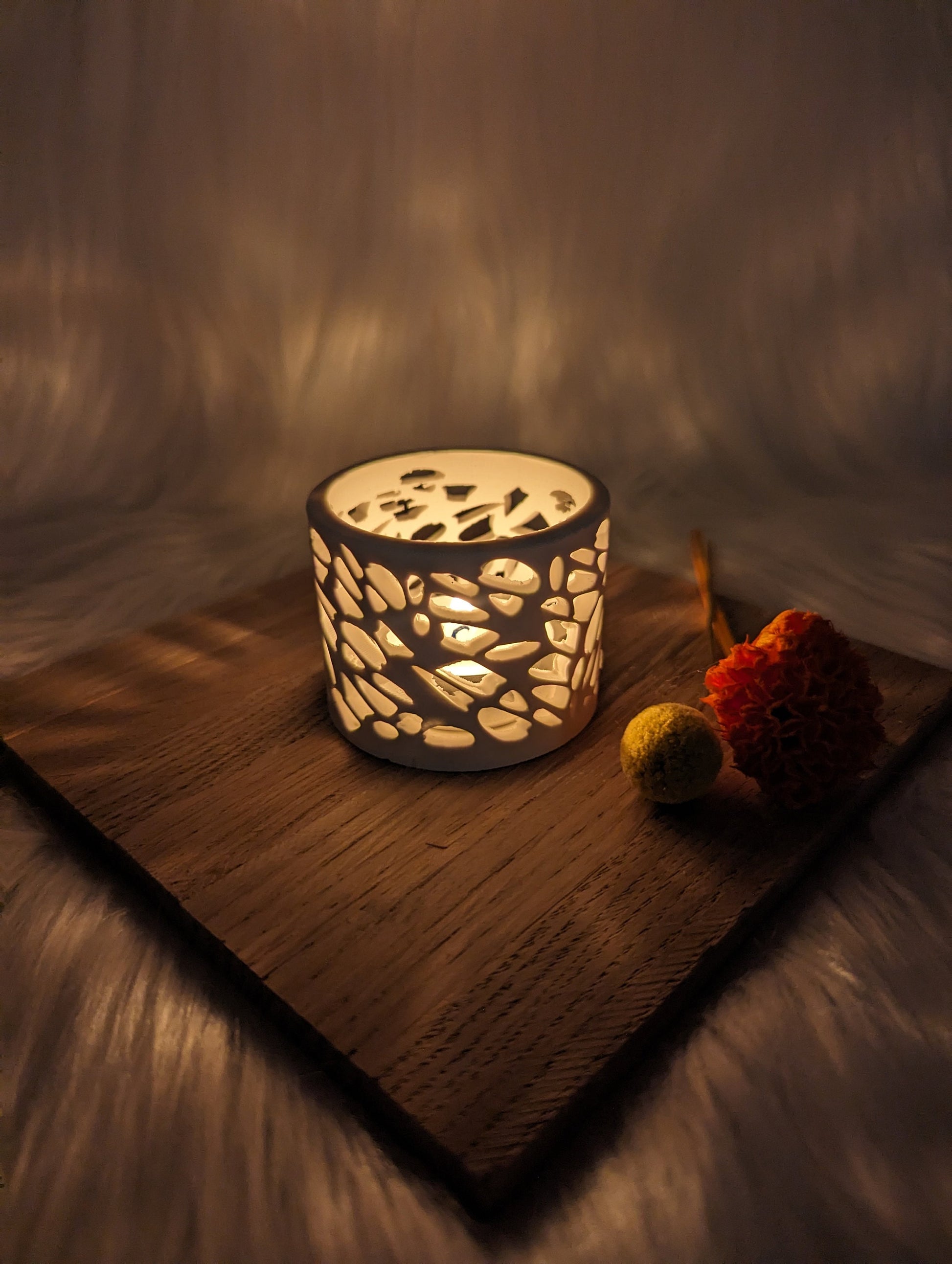 Silikonform für MINI Lichtkranz Modern V3/ Lichterkranz / Modern / V3 MINI / Lichtkranz / mit Boden / Raysin / Silikonform