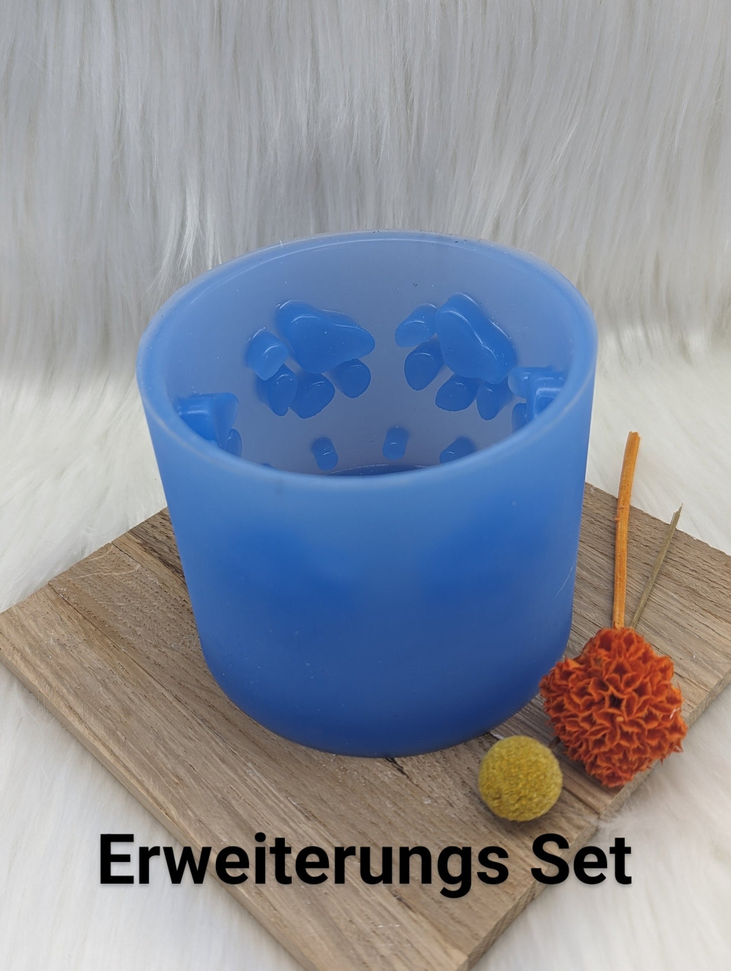 Silikonform für Pfotenkranz V3 / Lichterkranz / Pfoten / Lichtkranz / mit Boden / Raysin / Silikonform