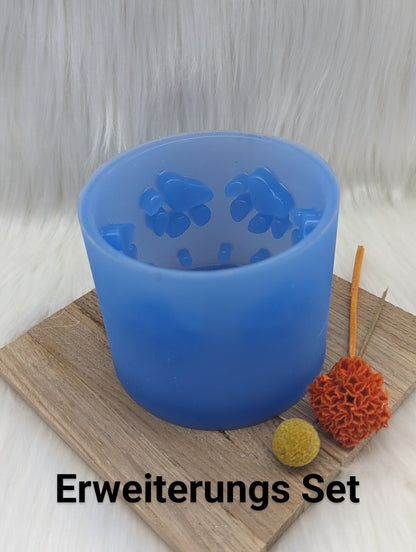 Silikonform für Pfotenkranz V3 / Lichterkranz / Pfoten / Lichtkranz / mit Boden / Raysin / Silikonform