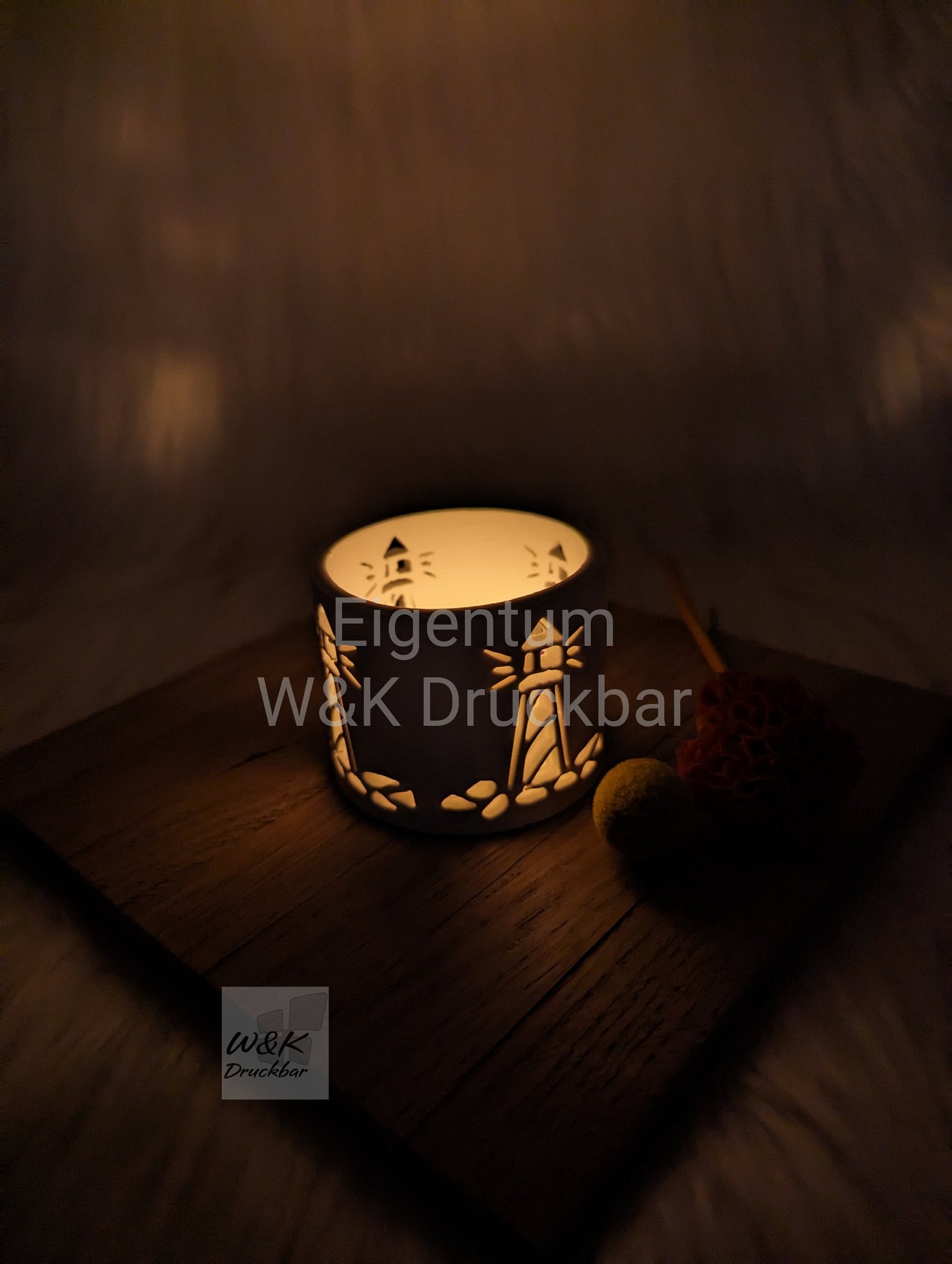 Silikonform für MINI Lichtkranz V3/ Leuchtturm / Lichterstadt / V3 MINI / Lichthaus / mit Boden / Raysin / Silikonform