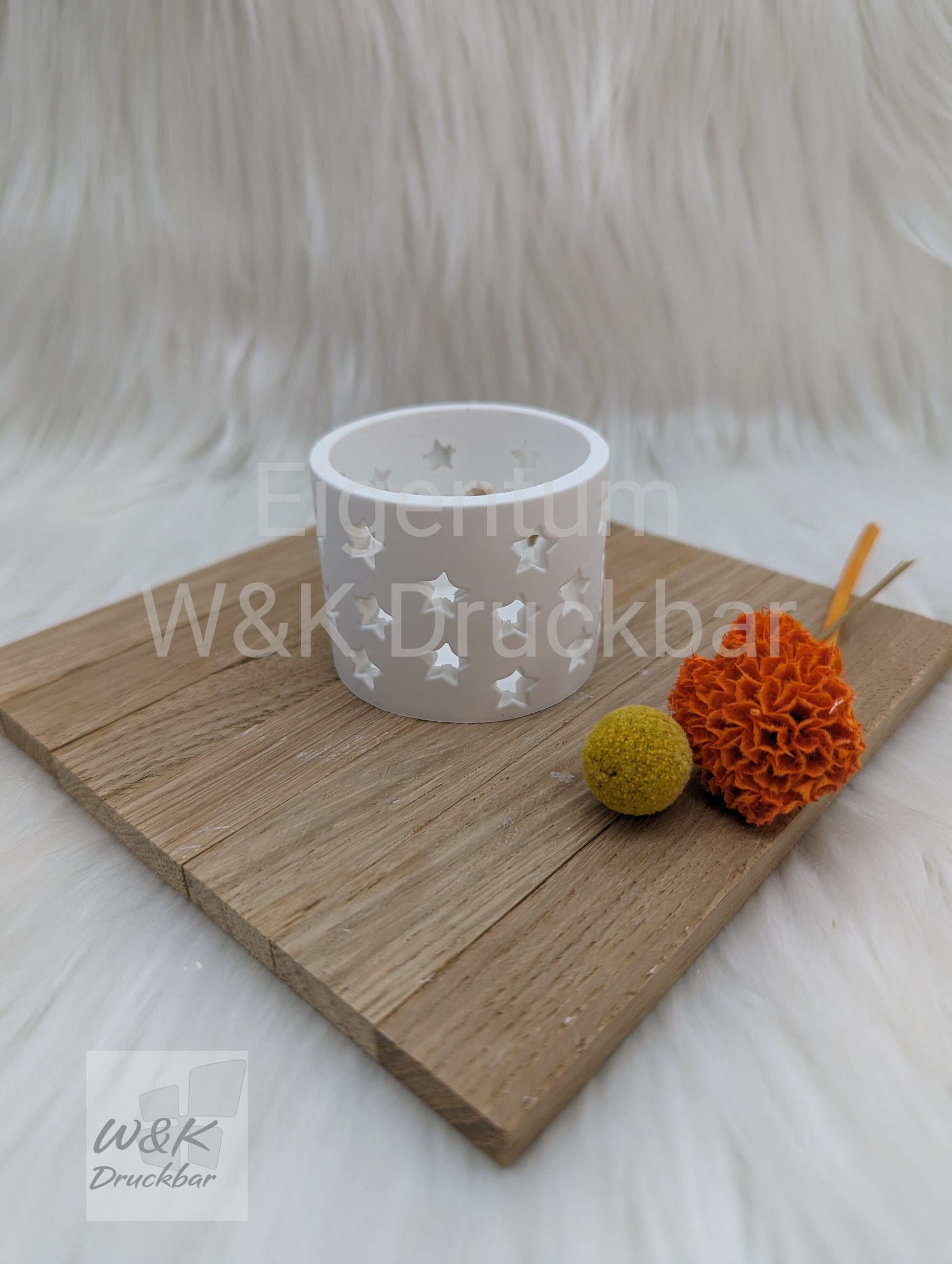 Silikonform für MINI Lichtkranz V3/ Sterne / Stern / V3 MINI / Lichthaus / mit Boden / Raysin / Silikonform