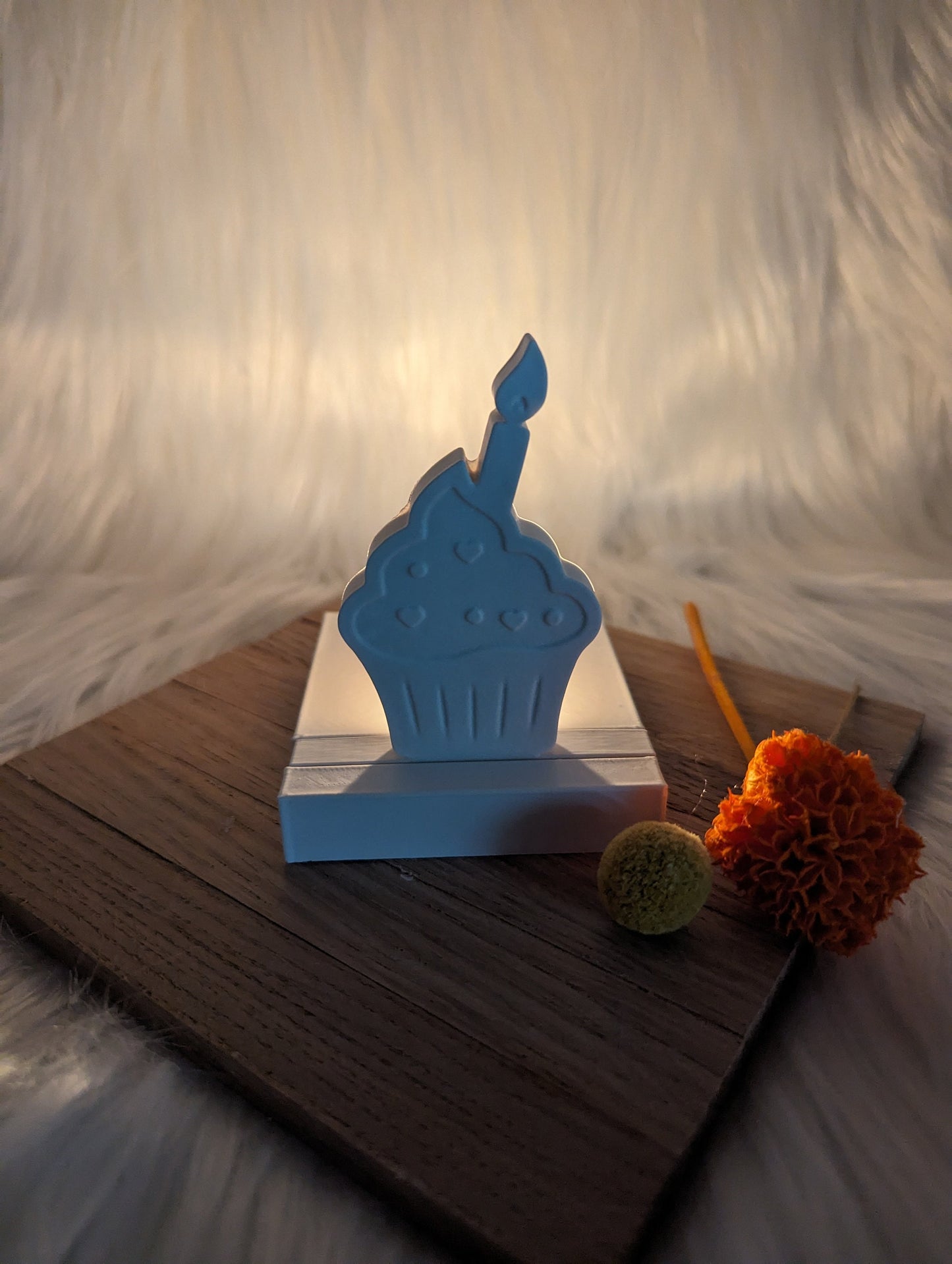 Silikonform Cupcake für Einschieber / Geburtstag / Teelichthalter / Einschieber / Raysin / Silikonform