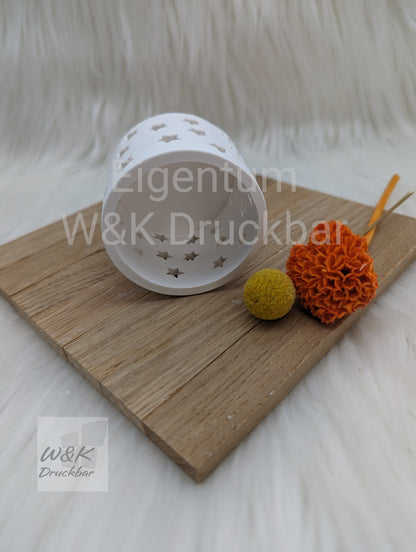 Silikonform für MINI Lichtkranz V3/ Sterne / Stern / V3 MINI / Lichthaus / mit Boden / Raysin / Silikonform