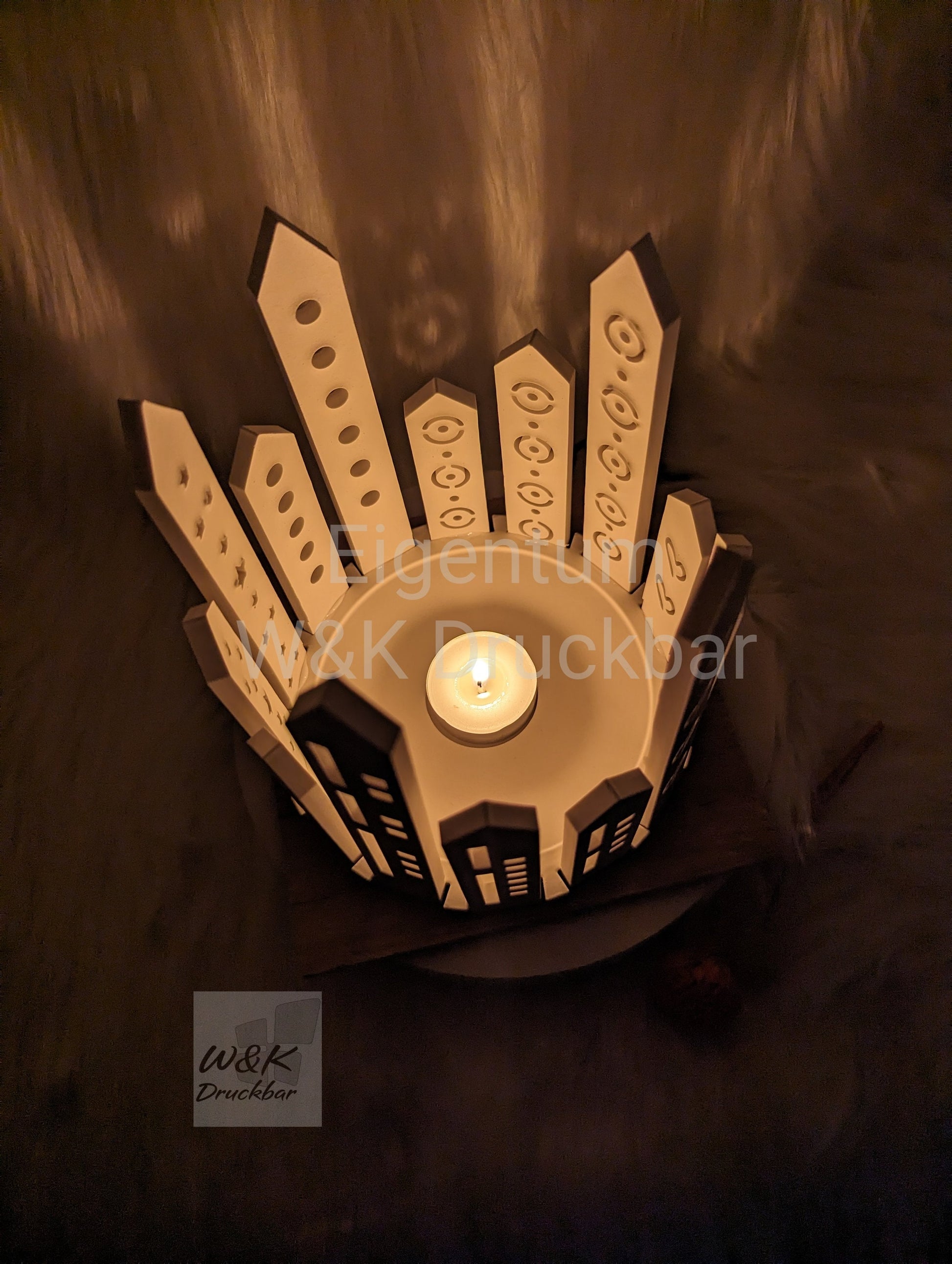 Klötzchenhäuscher Gießform / Schneeflocken Hochkant / Silikonform für Klötzchen / Silikon Klötzchen Gießform /Gießform Klötzchen