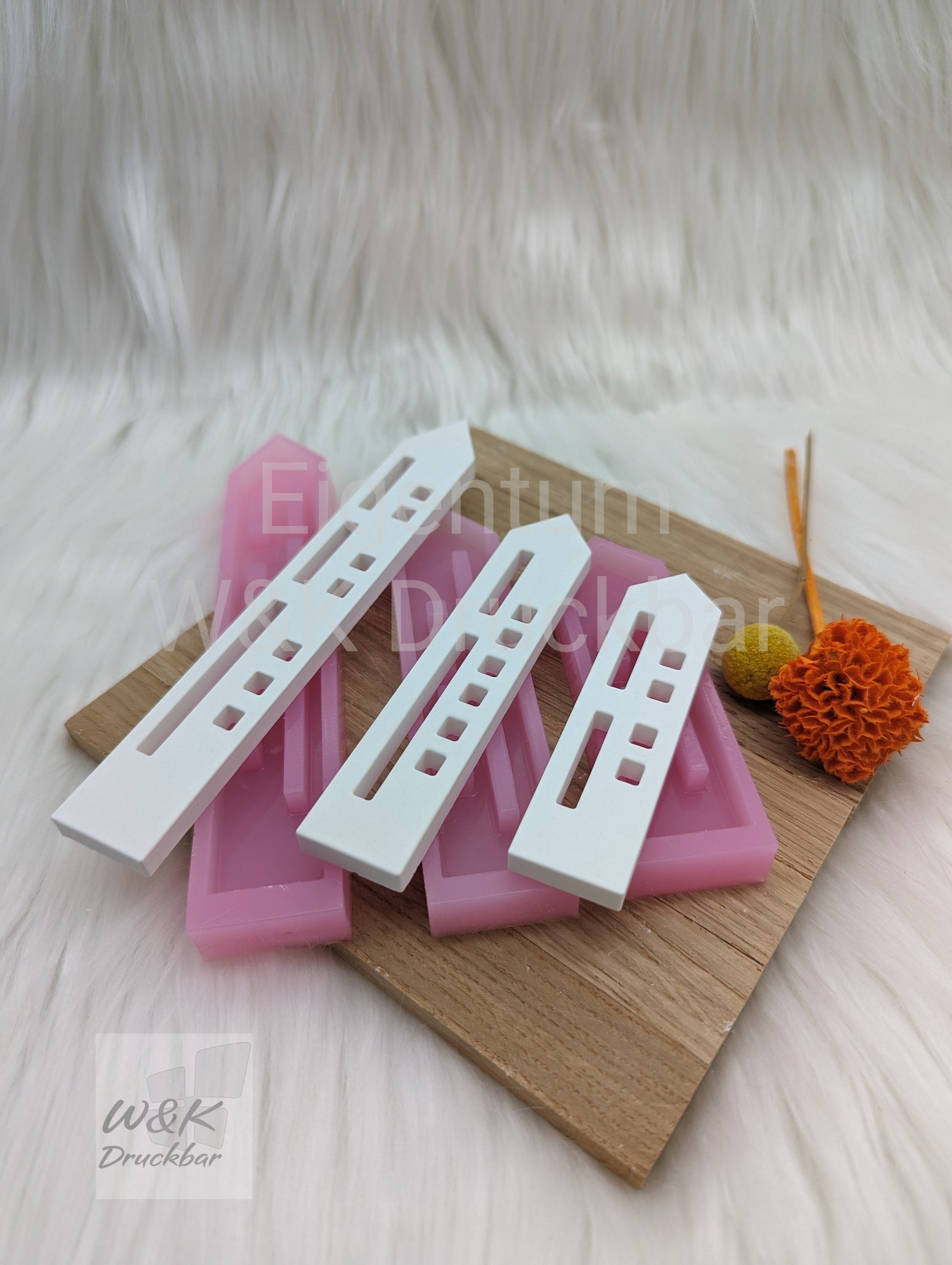 Klötzchenhäuscher Gießform / Häuser Hochkant / Silikonform für Klötzchen / Silikon Klötzchen Gießform /Gießform Klötzchen