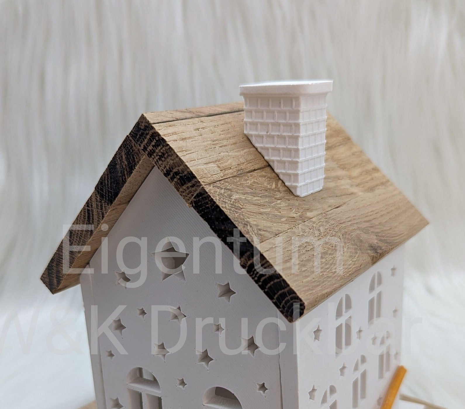 Silikonform Kamin für Lichthäuschen / Schornstein / Lichthaus / Raysin / Silikonform