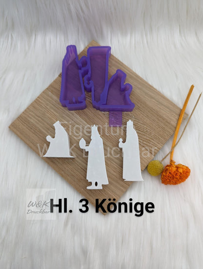 Silikonform Krippenhaus V3 / Krippenspiel / Krippe / Weihnachtsdeko / Raysin / Silikonform