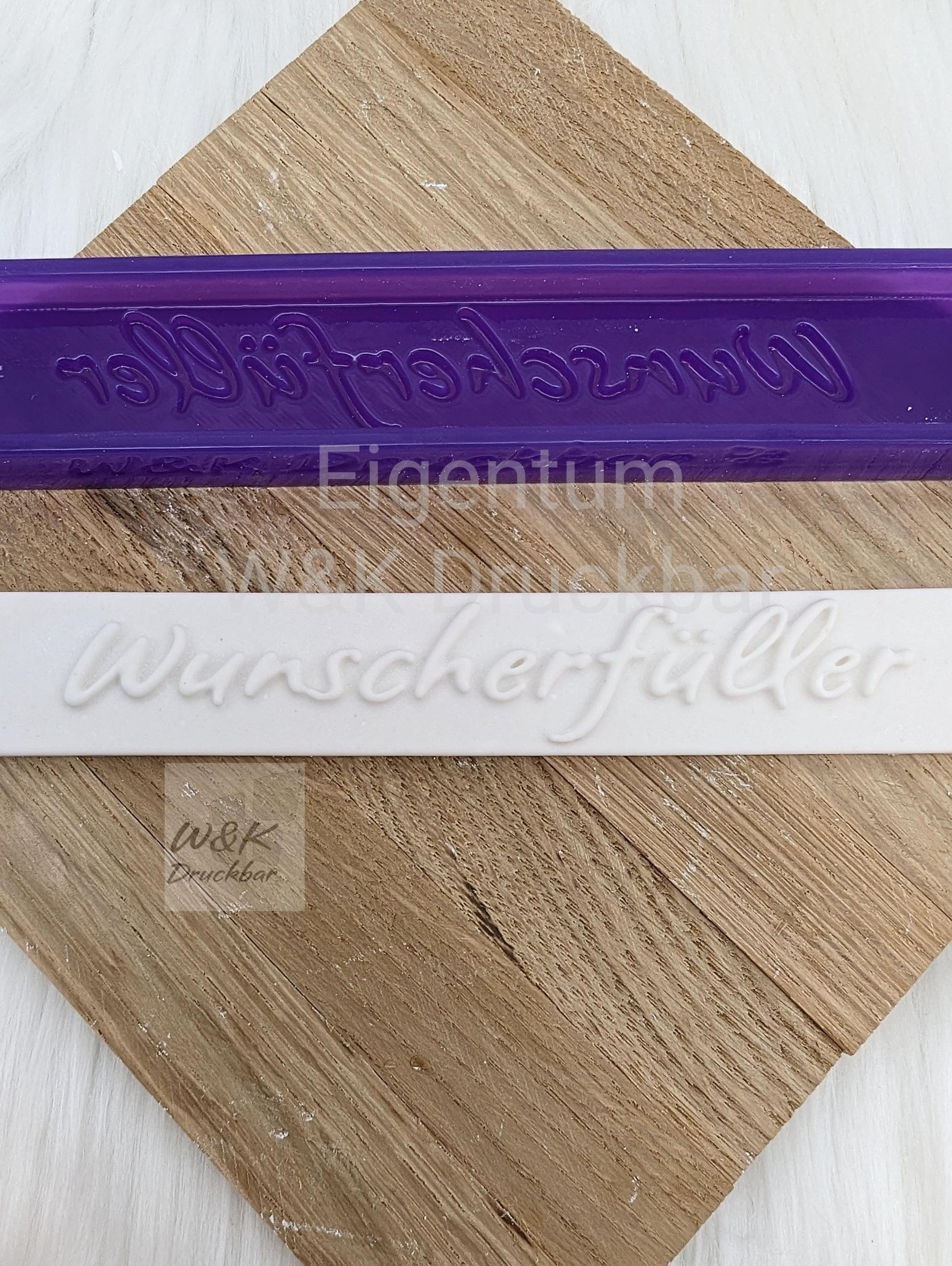 Klötzchen Gießform / Wunscherfüller / Silikonform für Klötzchen /160x22x8 mm / Silikon Klötzchen Gießform /Gießform Klötzchen