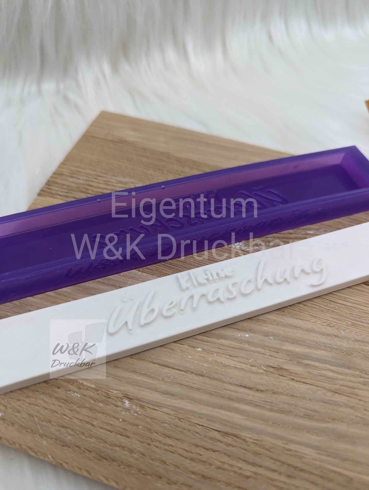 Klötzchen Gießform / kleine Überraschung / Silikonform für Klötzchen /160x22x8 mm / Silikon Klötzchen Gießform /Gießform Klötzchen