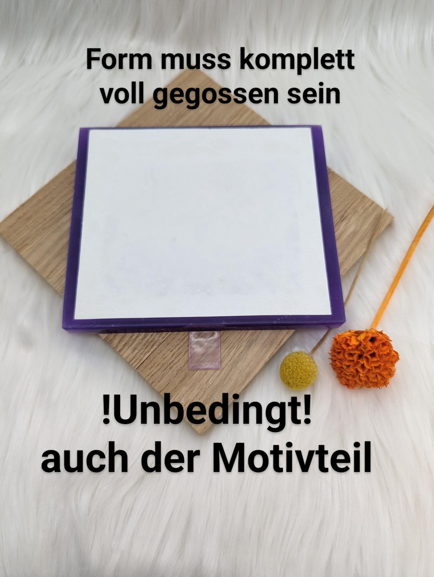 Silikonform für Lichthäuschen Lithophane Pfotenfreunde / Premium-Qualität / Seitenwand Lithophane / Standarthaus / Raysin / Silikonform