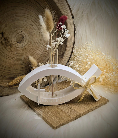 Silikonform Fisch für Reagenzglas
